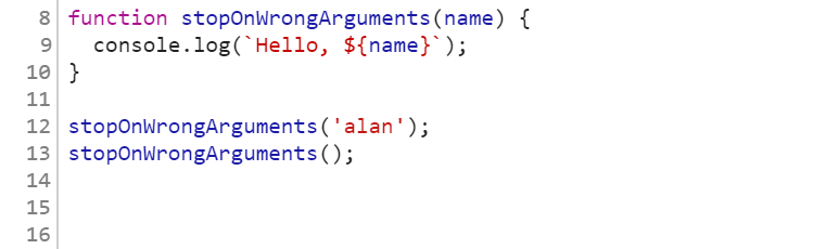 Conditional Breakpoint - arity check