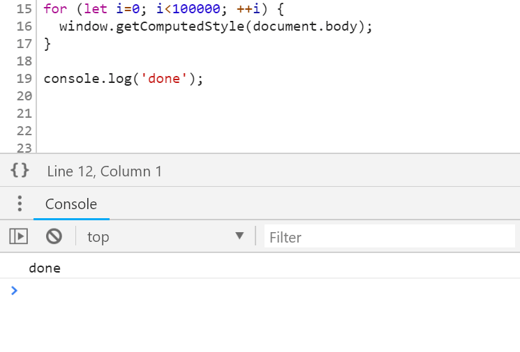 Conditional Breakpoint - performance profile